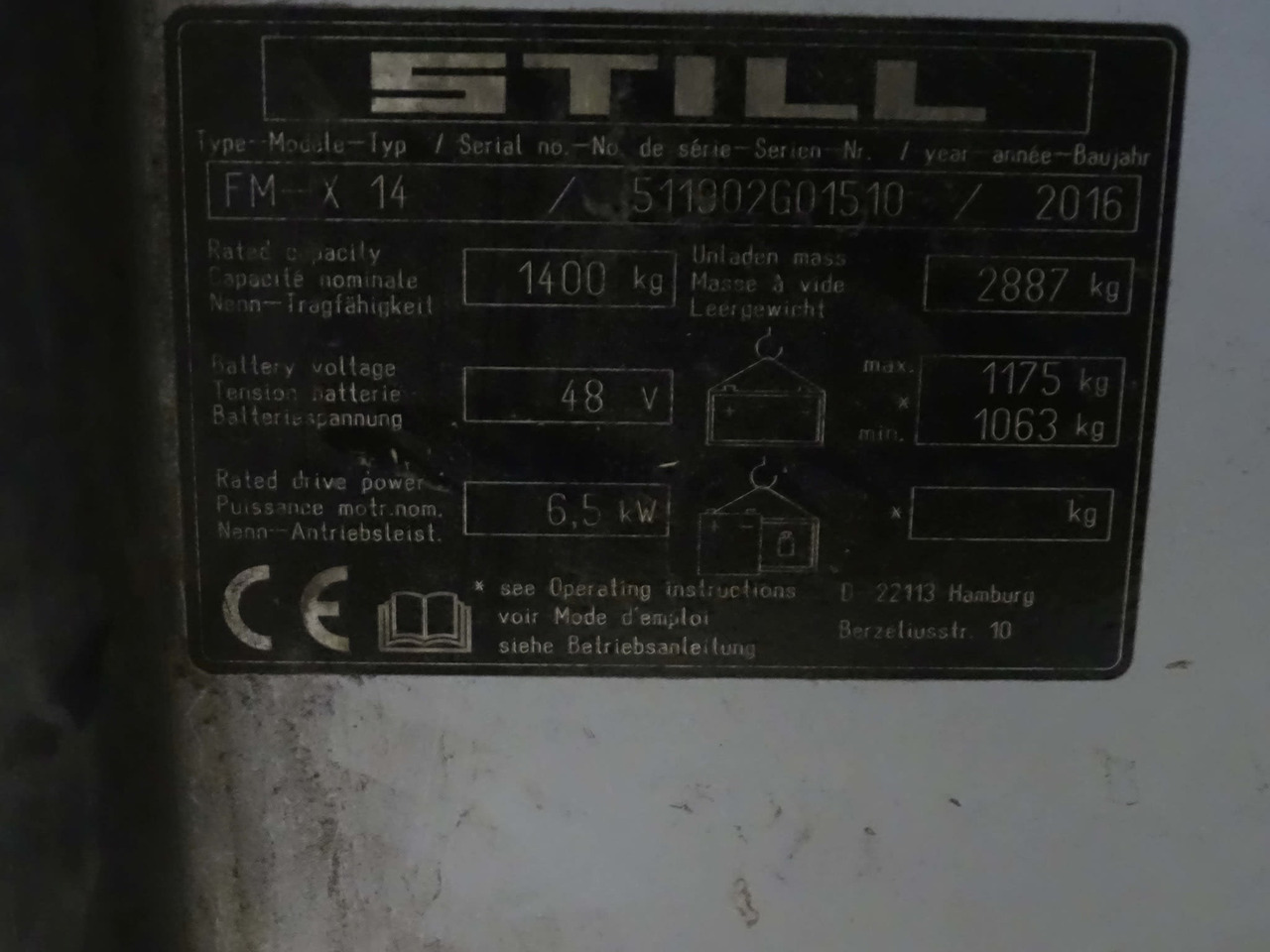 STILL FM-X14 - Empilhador retráctil: foto 2 STILL FM-X14 - Empilhador retráctil: foto 2