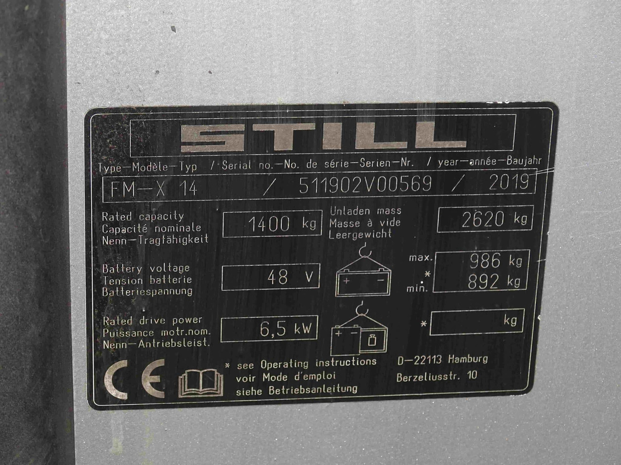 STILL FM-X14 - Empilhador retráctil: foto 2 STILL FM-X14 - Empilhador retráctil: foto 2