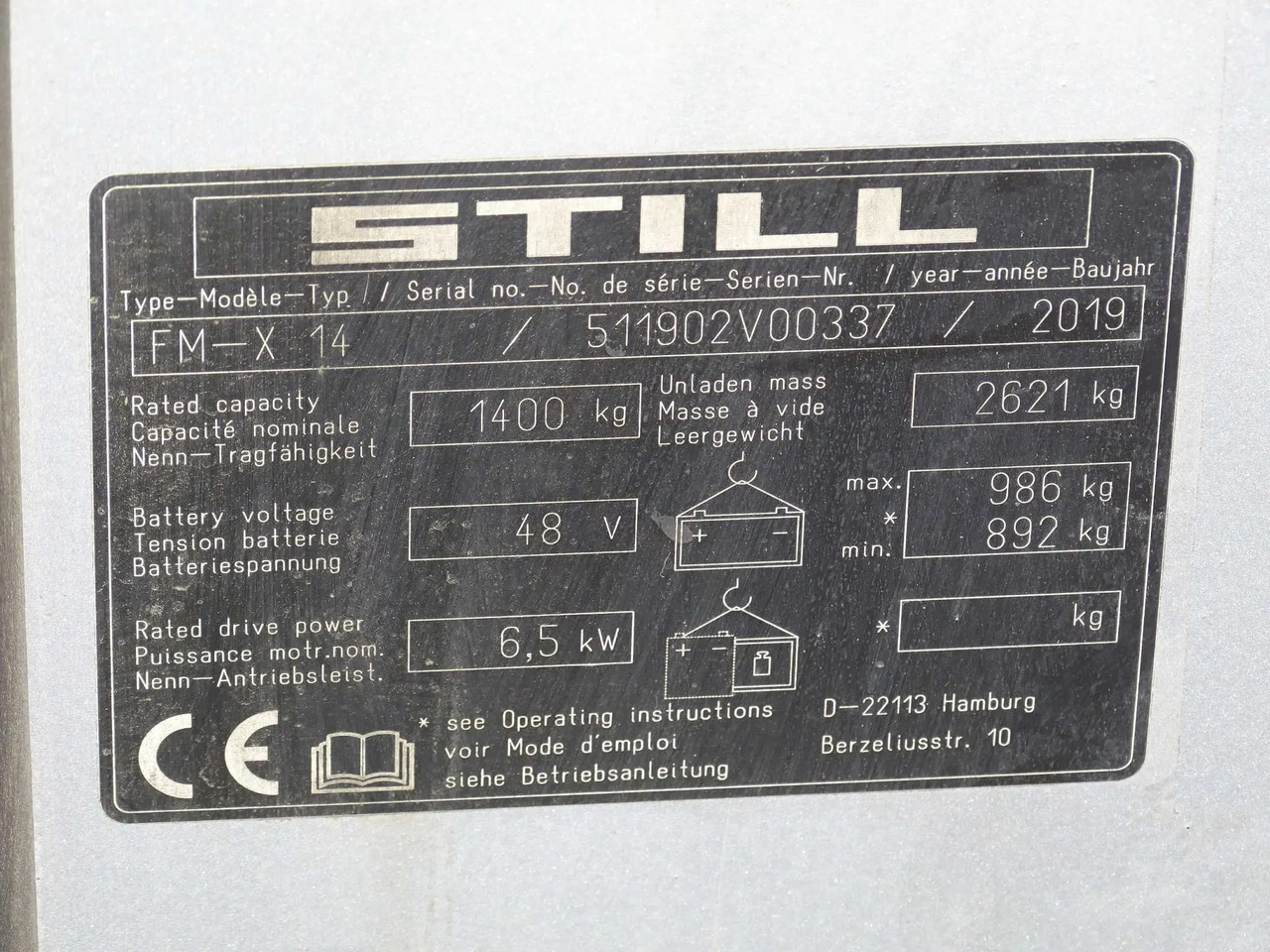 STILL FM-X14 - Empilhador retráctil: foto 2 STILL FM-X14 - Empilhador retráctil: foto 2