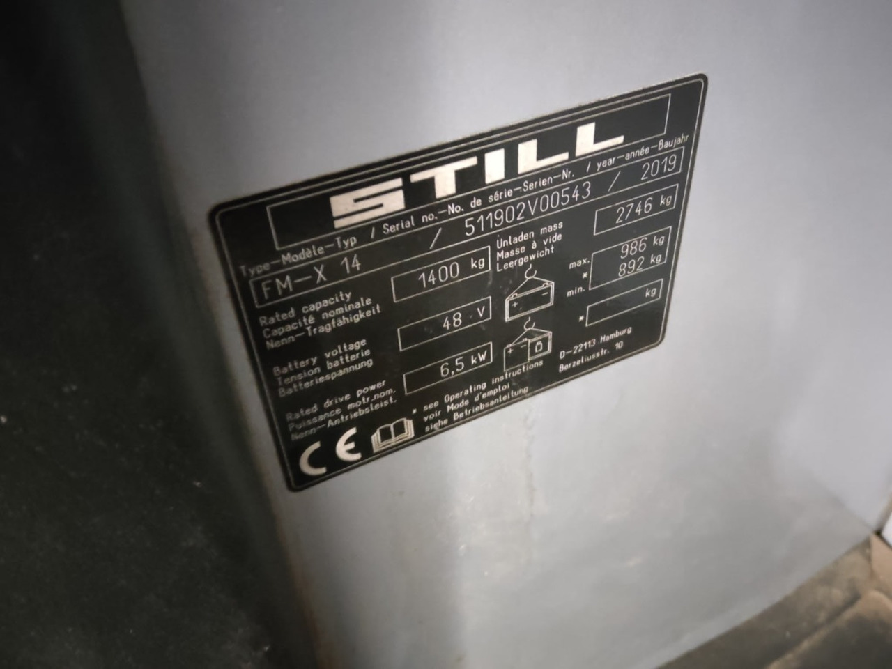 STILL FM-X14 - Empilhador retráctil: foto 2 STILL FM-X14 - Empilhador retráctil: foto 2