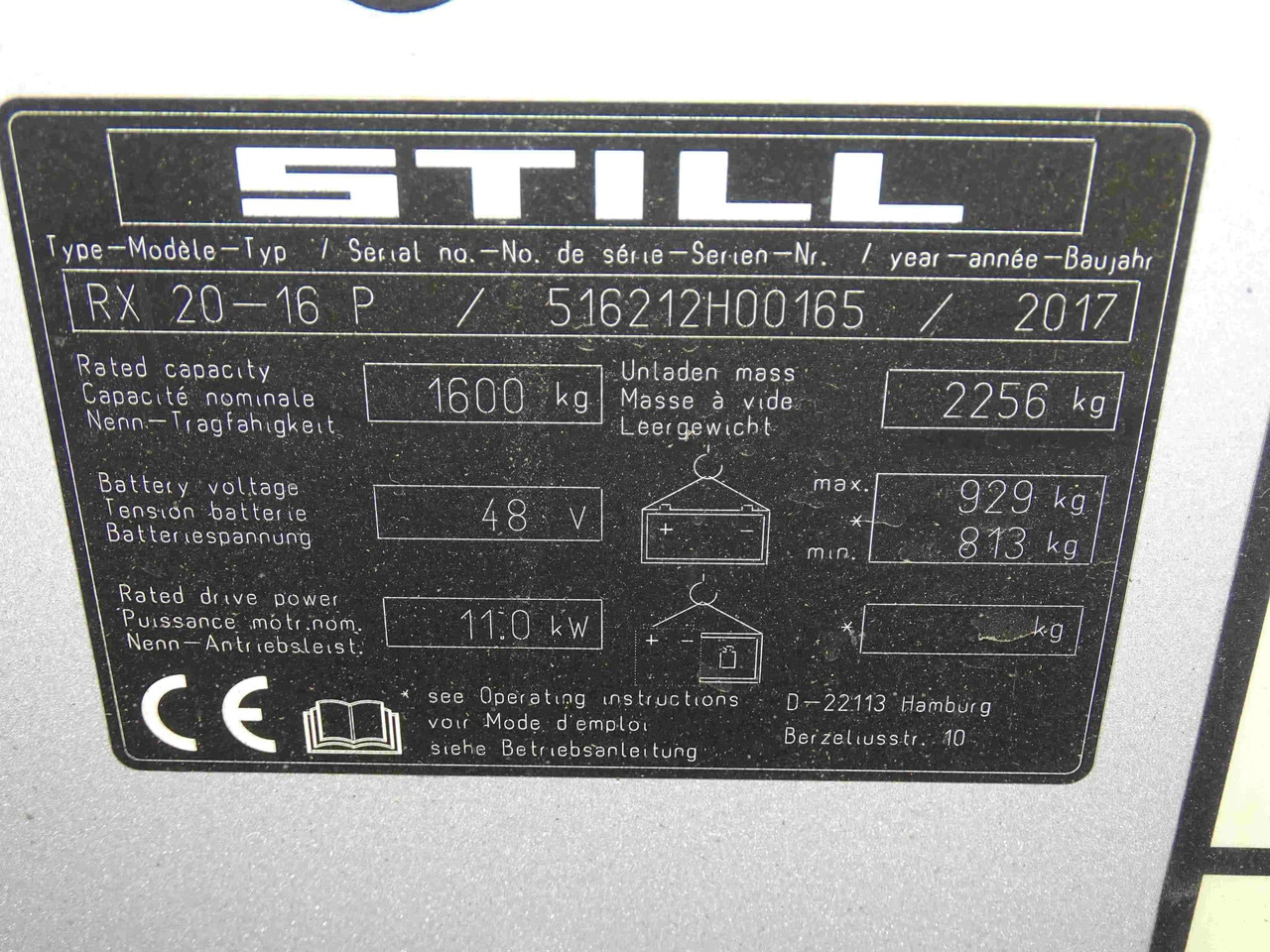 STILL RX20-16P - Empilhadeira elétrica: foto 5 STILL RX20-16P - Empilhadeira elétrica: foto 5