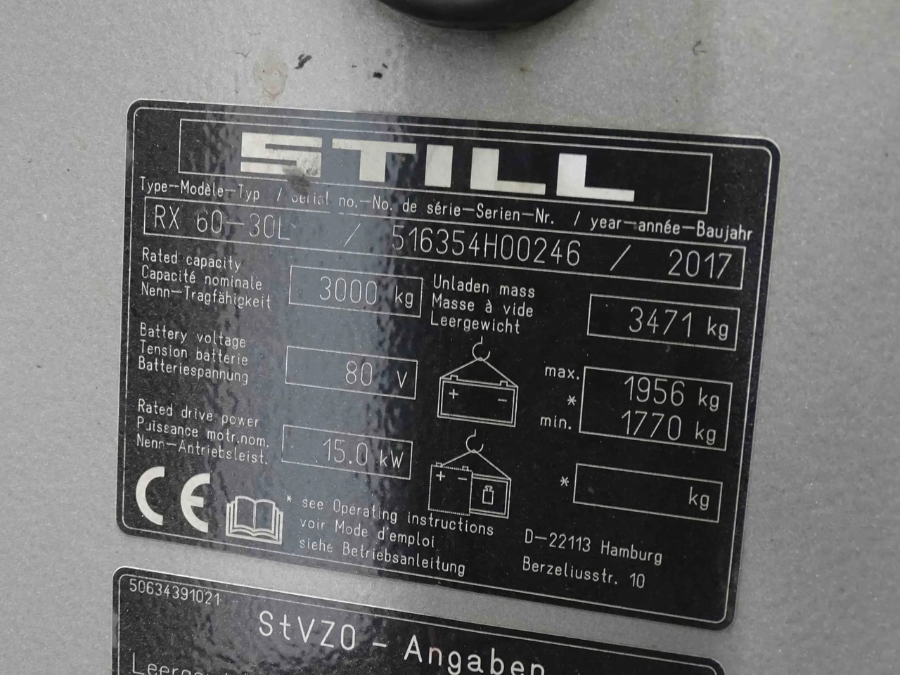 STILL RX60-30L - Empilhadeira elétrica: foto 5 STILL RX60-30L - Empilhadeira elétrica: foto 5