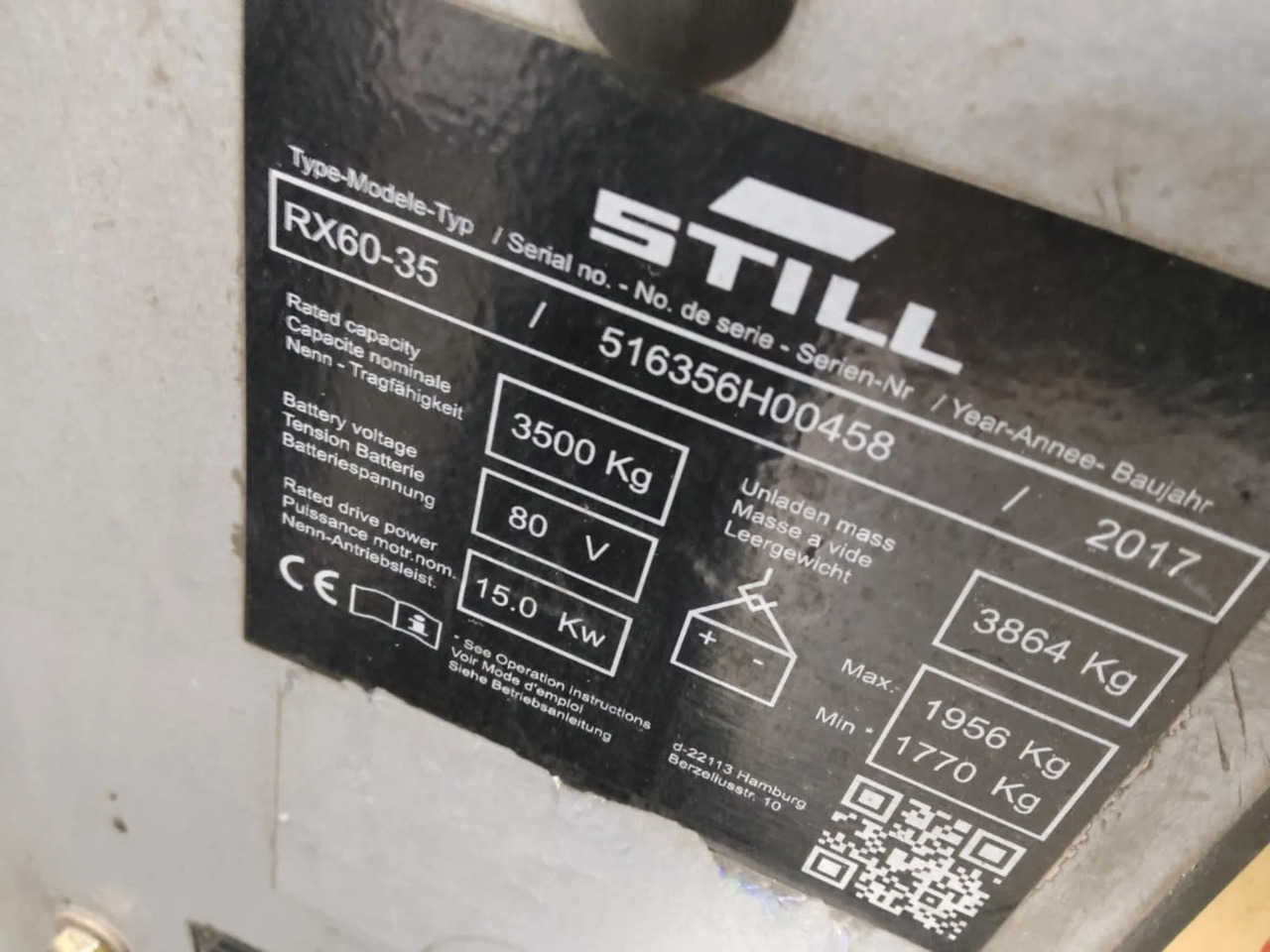 STILL RX60-35 - Empilhadeira elétrica: foto 5 STILL RX60-35 - Empilhadeira elétrica: foto 5