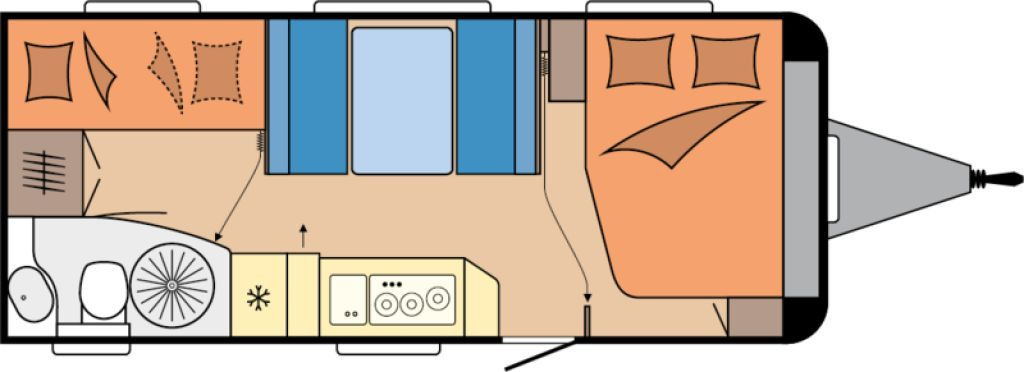 Hobby De Luxe 545 KMF 2026 3er Autark Backofen uvm.+ - Caravana: foto 2 Hobby De Luxe 545 KMF 2026 3er Autark Backofen uvm.+ - Caravana: foto 2