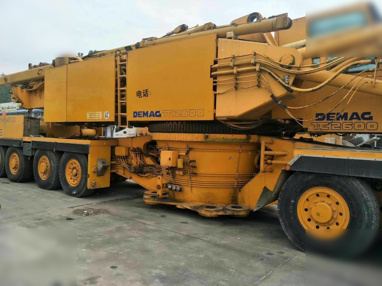 1991 DEMAG TC 2600 - Grua automontante: foto 2 1991 DEMAG TC 2600 - Grua automontante: foto 2