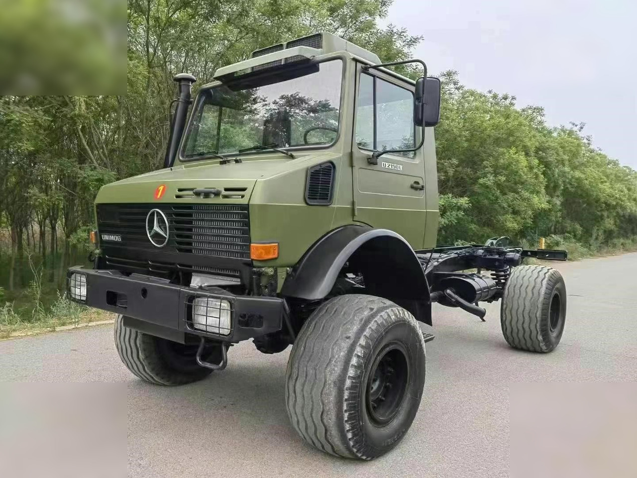 1995 MERCEDES-BENZ UNIMOG 2150 - Caminhão chassi: foto 1 1995 MERCEDES-BENZ UNIMOG 2150 - Caminhão chassi: foto 1
