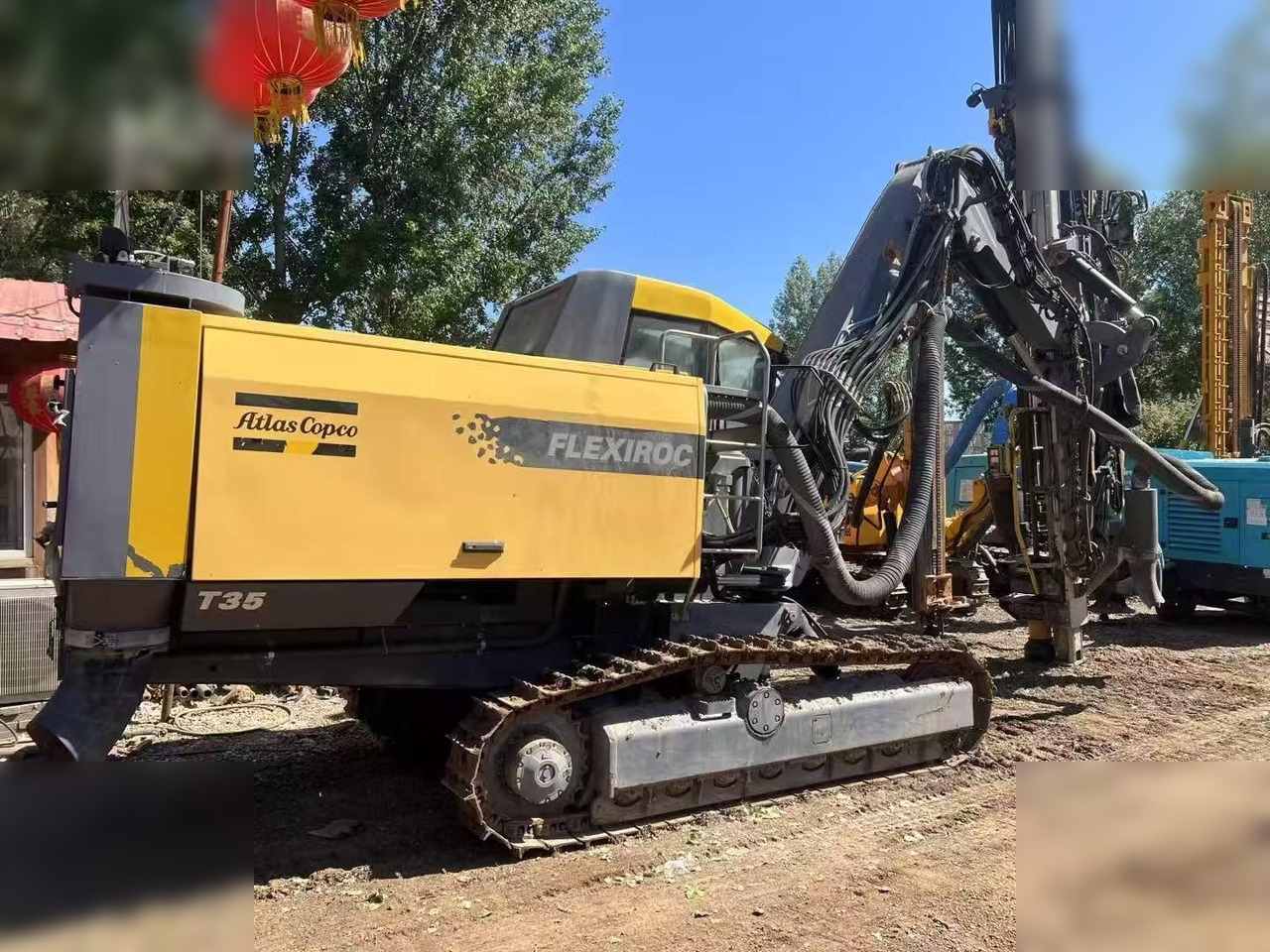 2012 ATLAS COPCO FLEXIROC T35-11 - Máquina de perfuração: foto 1 2012 ATLAS COPCO FLEXIROC T35-11 - Máquina de perfuração: foto 1