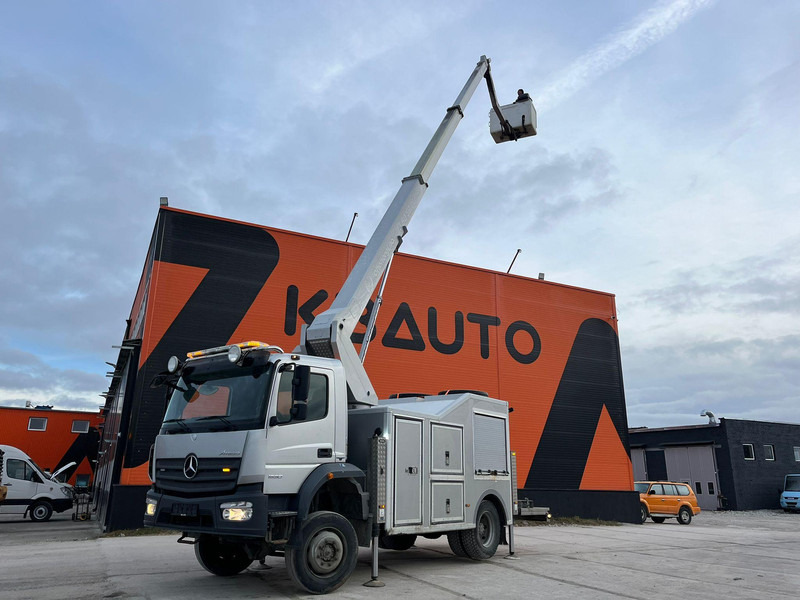 Mercedes-Benz Atego 1530 4x4 WORKING HEIGHT 23 m / 4X4 / FULL STEEL - Caminhão, Caminhão grua: foto 1 Mercedes-Benz Atego 1530 4x4 WORKING HEIGHT 23 m / 4X4 / FULL STEEL - Caminhão, Caminhão grua: foto 1