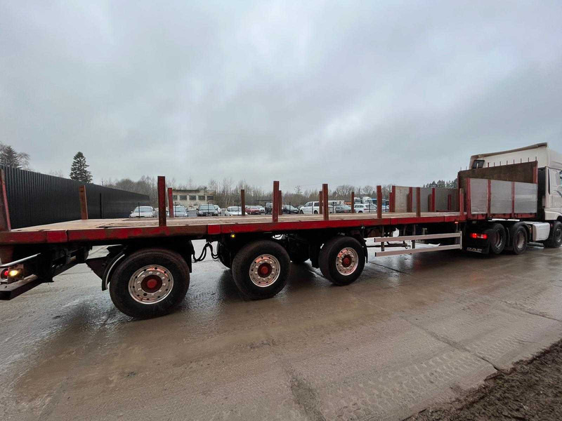 Doll 93 H STEERED AXLES / PLATFORM L=13463 / EXTENDABLE - Semi-reboque plataforma/ Caixa aberta: foto 3 Doll 93 H STEERED AXLES / PLATFORM L=13463 / EXTENDABLE - Semi-reboque plataforma/ Caixa aberta: foto 3
