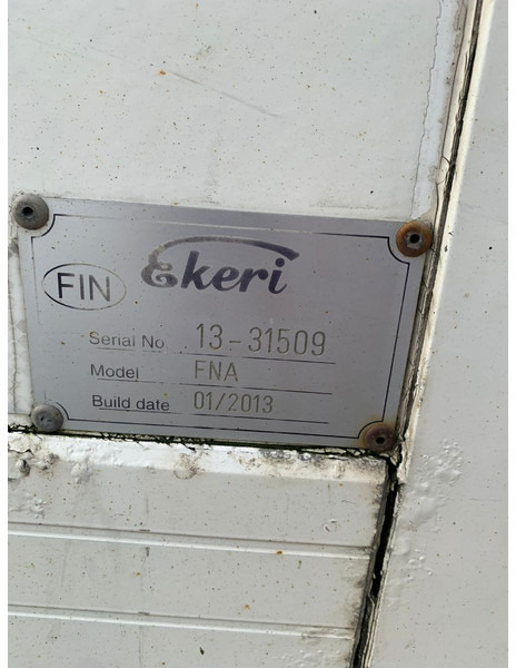 Carroçaria - frigorífico Ekeri COOLER BOX FOR MERCEDES TRUCK 7100mm / SUPRA 850 NORDIC: foto 6 Carroçaria - frigorífico Ekeri COOLER BOX FOR MERCEDES TRUCK 7100mm / SUPRA 850 NORDIC: foto 6