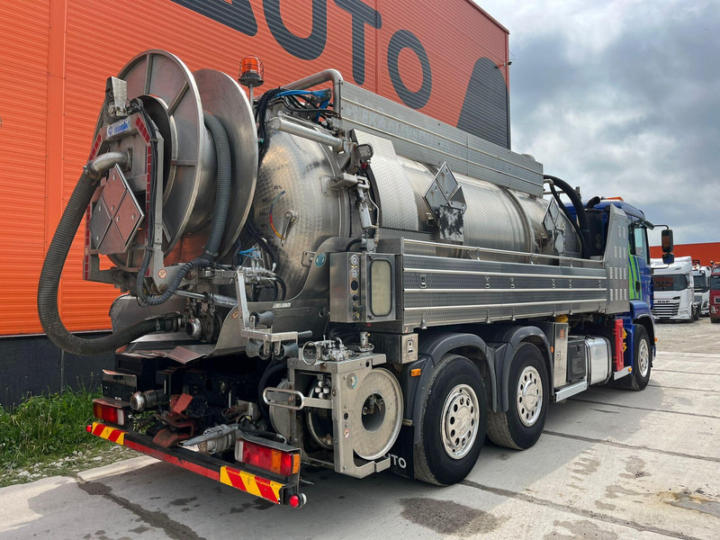 MAN TGA 26.430 6x2*4 TANK 13700 l / VACUUM MORO PM200R - 2283 hours / PRESSURE Pratissoli KF38 - 40 l/min - 150 bar - Caminhão limpa fossa: foto 5 MAN TGA 26.430 6x2*4 TANK 13700 l / VACUUM MORO PM200R - 2283 hours / PRESSURE Pratissoli KF38 - 40 l/min - 150 bar - Caminhão limpa fossa: foto 5