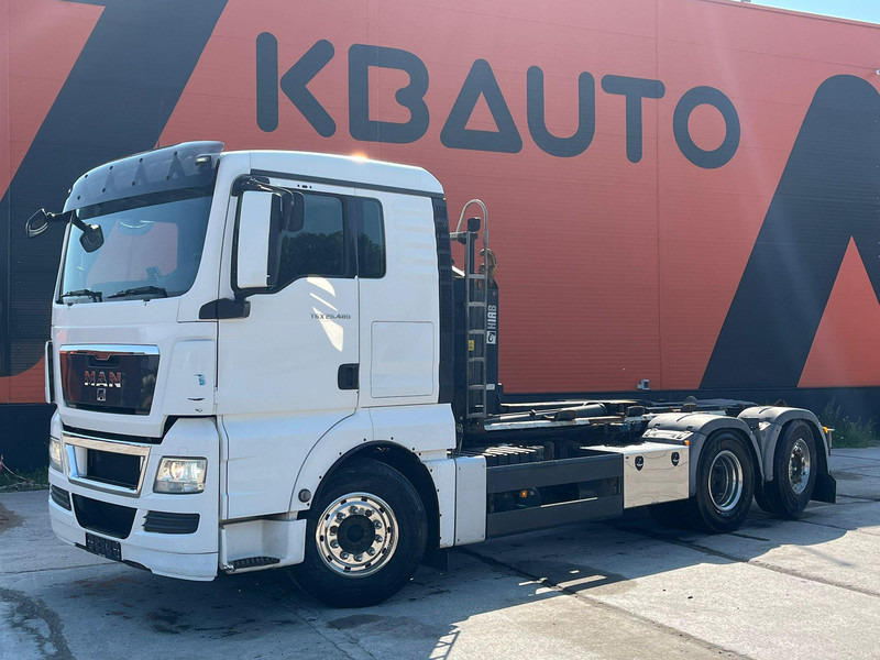 MAN TGX 26.480 6X2 / HIAB L20 TON / L= 5300mm - Caminhão polibenne: foto 1 MAN TGX 26.480 6X2 / HIAB L20 TON / L= 5300mm - Caminhão polibenne: foto 1