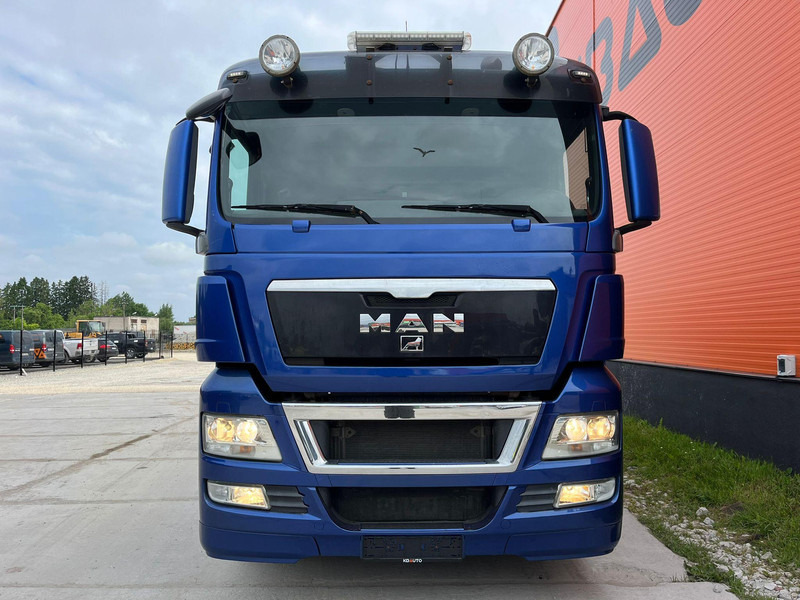MAN TGX 35.480 8x4*4 HIAB 288E-7 / PLATFORM L=6397 mm - Camião de caixa aberta/ Plataforma, Caminhão grua: foto 3 MAN TGX 35.480 8x4*4 HIAB 288E-7 / PLATFORM L=6397 mm - Camião de caixa aberta/ Plataforma, Caminhão grua: foto 3