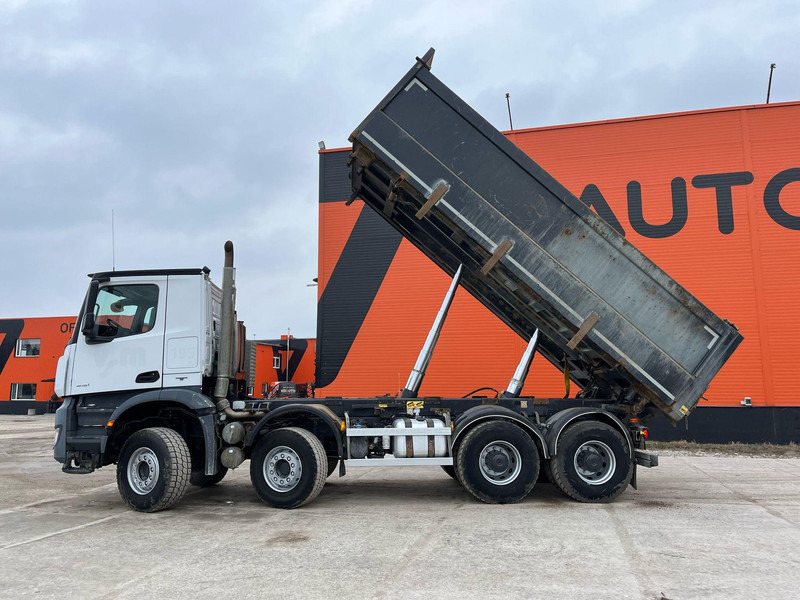 Caminhão basculante Mercedes-Benz Arocs 4151 8x4 BORDMATIC / FULL STEEL / DRUM BRAKES / BOX L=6140 mm: foto 8
