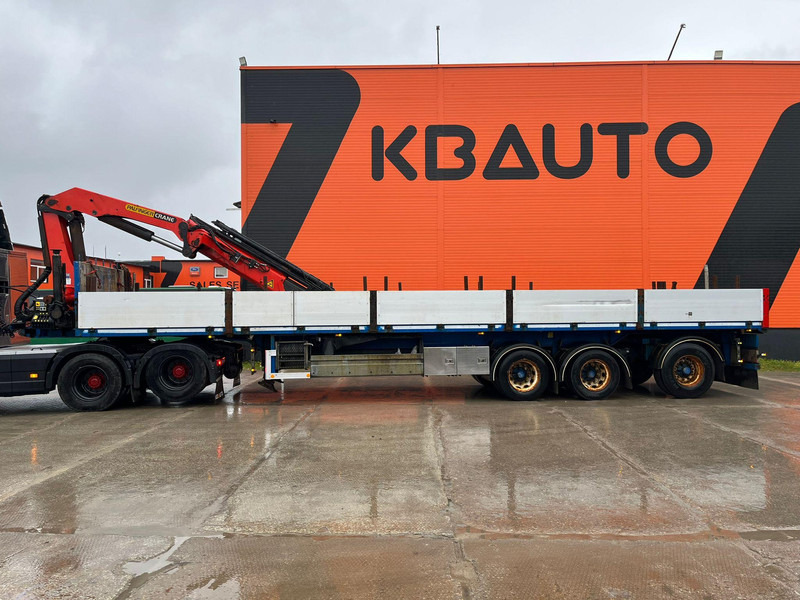 Nordic TRAILER S345 PALFINGER PK23002 / PLATFORM L=12324 mm - Semi-reboque plataforma/ Caixa aberta: foto 4 Nordic TRAILER S345 PALFINGER PK23002 / PLATFORM L=12324 mm - Semi-reboque plataforma/ Caixa aberta: foto 4