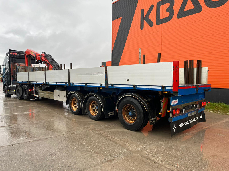 Nordic TRAILER S345 PALFINGER PK23002 / PLATFORM L=12324 mm - Semi-reboque plataforma/ Caixa aberta: foto 5 Nordic TRAILER S345 PALFINGER PK23002 / PLATFORM L=12324 mm - Semi-reboque plataforma/ Caixa aberta: foto 5