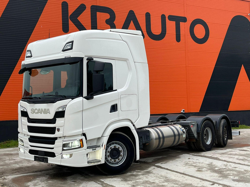 Scania G 410 6x2*4 LNG / RETARDER / CHASSIS L=6514 mm - Caminhão chassi: foto 1 Scania G 410 6x2*4 LNG / RETARDER / CHASSIS L=6514 mm - Caminhão chassi: foto 1