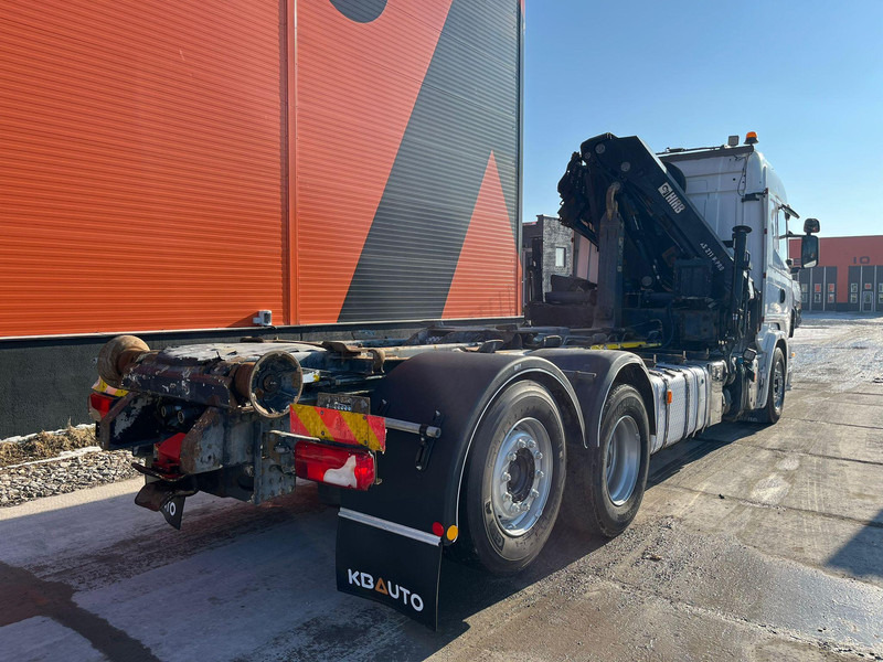 Caminhão polibenne, Caminhão grua Scania G 420 6x2*4 Hiab 211 EP-5 HIPRO / Hiab XR 20T SL51: foto 8
