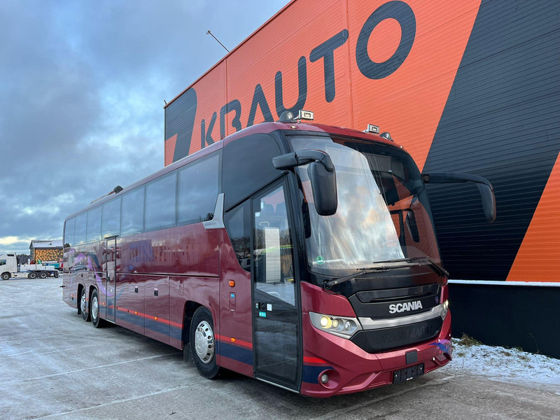 Scania K 450 6x2*4 Interlink 57 SEATS / AC / AUXILIARY HEATING / WC - Autocarro: foto 1 Scania K 450 6x2*4 Interlink 57 SEATS / AC / AUXILIARY HEATING / WC - Autocarro: foto 1