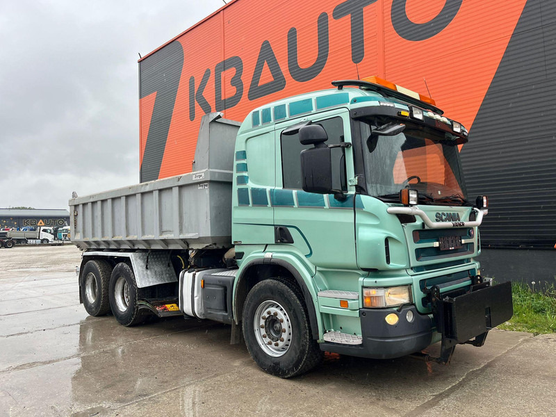 Scania P 420 6x4 UNDERBODY SCRAPER / RETARDER / BOX L=4947 mm - Caminhão basculante: foto 4 Scania P 420 6x4 UNDERBODY SCRAPER / RETARDER / BOX L=4947 mm - Caminhão basculante: foto 4