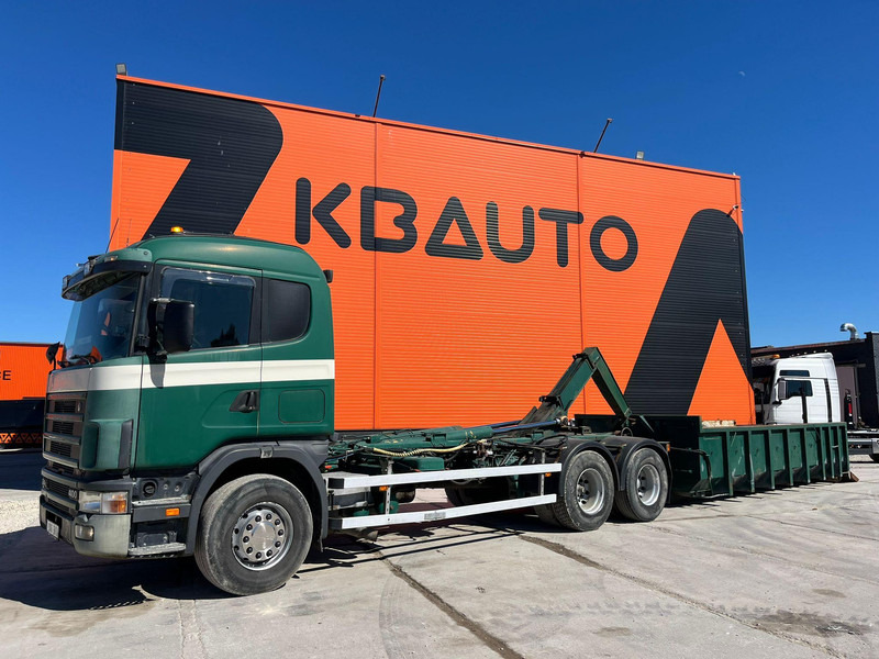 Scania R 124 400 6x2 MARREL AL 20 ton / L=5600 mm / BOX FOR SALE SEPARATELY - Caminhão polibenne: foto 1 Scania R 124 400 6x2 MARREL AL 20 ton / L=5600 mm / BOX FOR SALE SEPARATELY - Caminhão polibenne: foto 1