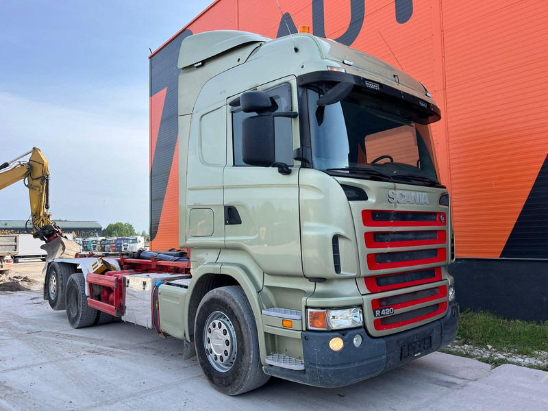 Scania R 420 6x2 PALFINGER T 20 ton / L=5450 mm / RETARDER - Caminhão polibenne: foto 4 Scania R 420 6x2 PALFINGER T 20 ton / L=5450 mm / RETARDER - Caminhão polibenne: foto 4