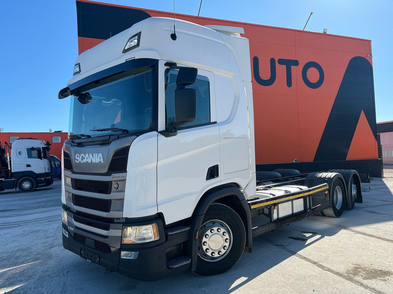 Scania R 450 6x2*4 9 TON FRONT AXLE / RETARDER / CHASSIS L=7286 mm - Caminhão chassi: foto 2 Scania R 450 6x2*4 9 TON FRONT AXLE / RETARDER / CHASSIS L=7286 mm - Caminhão chassi: foto 2
