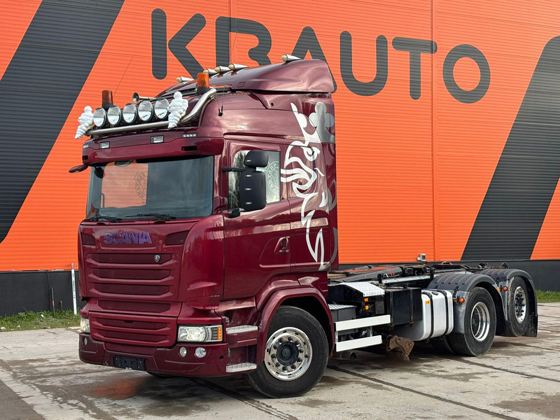 Scania R 490 6x2*4 UNDERBODY SCRAPER / RETARDER / PALIFT L=5400 mm - Caminhão polibenne: foto 1 Scania R 490 6x2*4 UNDERBODY SCRAPER / RETARDER / PALIFT L=5400 mm - Caminhão polibenne: foto 1