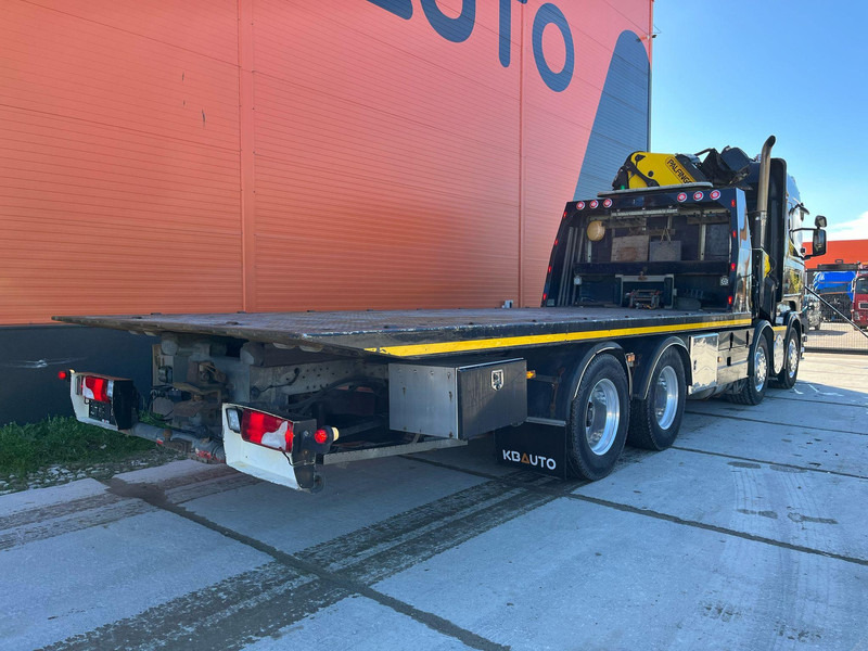 Scania R 560 8x4 PK 34002 / WINCH / FALCOM FAS 12000 / PLATFORM L=6564 mm - Camião de caixa aberta/ Plataforma, Caminhão grua: foto 5 Scania R 560 8x4 PK 34002 / WINCH / FALCOM FAS 12000 / PLATFORM L=6564 mm - Camião de caixa aberta/ Plataforma, Caminhão grua: foto 5