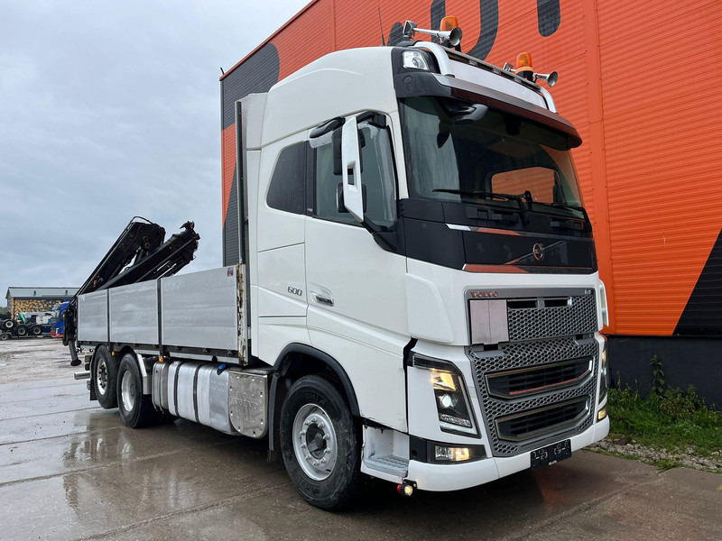Volvo FH 16 600 6x2*4 HIAB 166E-5 HIPRO / PLATFORM L=6309 mm - Camião de caixa aberta/ Plataforma, Caminhão grua: foto 4 Volvo FH 16 600 6x2*4 HIAB 166E-5 HIPRO / PLATFORM L=6309 mm - Camião de caixa aberta/ Plataforma, Caminhão grua: foto 4