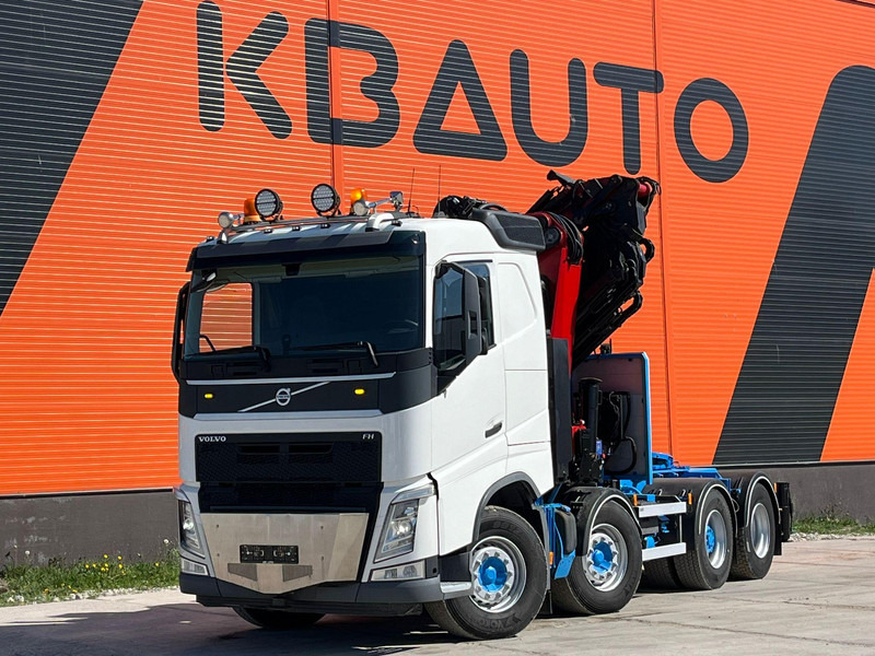 Volvo FH 500 8x2*4 HMF 6020 OK6 / JIB FJ1200 K6 / WINCH - Camião de caixa aberta/ Plataforma, Caminhão grua: foto 2 Volvo FH 500 8x2*4 HMF 6020 OK6 / JIB FJ1200 K6 / WINCH - Camião de caixa aberta/ Plataforma, Caminhão grua: foto 2
