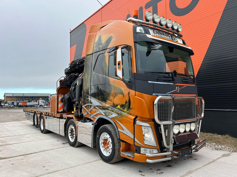 Volvo FH 540 8x2 Fassi F950RA2.28 + JIB L616 + WINCH / EXTENDABLE PLATFROM - Camião de caixa aberta/ Plataforma, Caminhão grua: foto 4 Volvo FH 540 8x2 Fassi F950RA2.28 + JIB L616 + WINCH / EXTENDABLE PLATFROM - Camião de caixa aberta/ Plataforma, Caminhão grua: foto 4