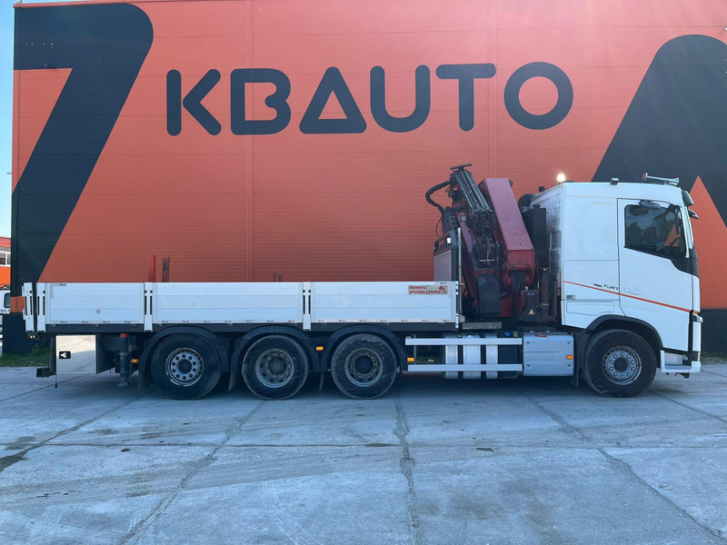 Volvo FH 540 8x4*4 HMF5020K-6 + JIB + WINCH / PLATFORM L=6508 mm - Camião de caixa aberta/ Plataforma, Caminhão grua: foto 5 Volvo FH 540 8x4*4 HMF5020K-6 + JIB + WINCH / PLATFORM L=6508 mm - Camião de caixa aberta/ Plataforma, Caminhão grua: foto 5