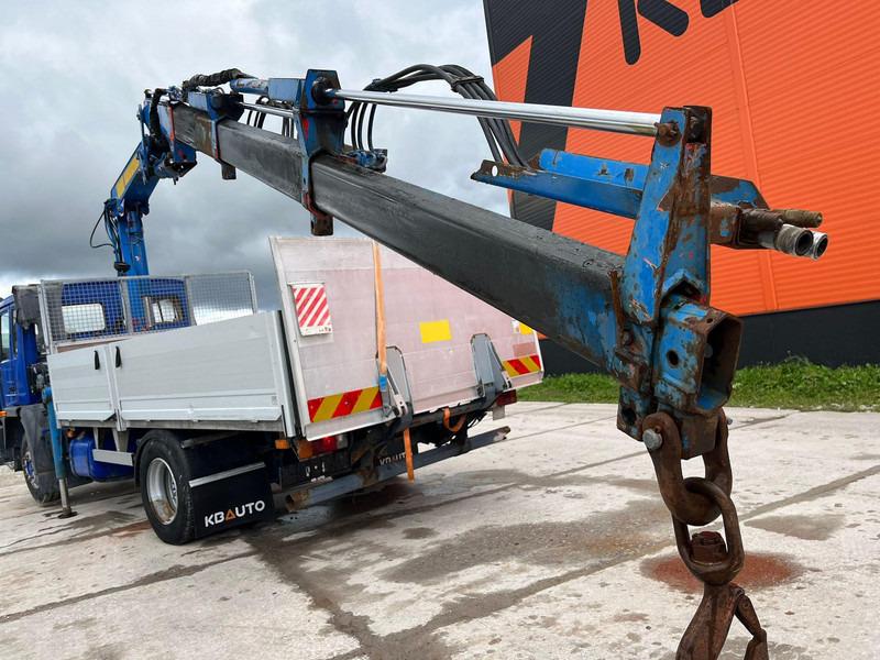 Camião de caixa aberta/ Plataforma, Caminhão grua Volvo FL 608 4x2 PK 8200 / BOX L=4249 mm: foto 10