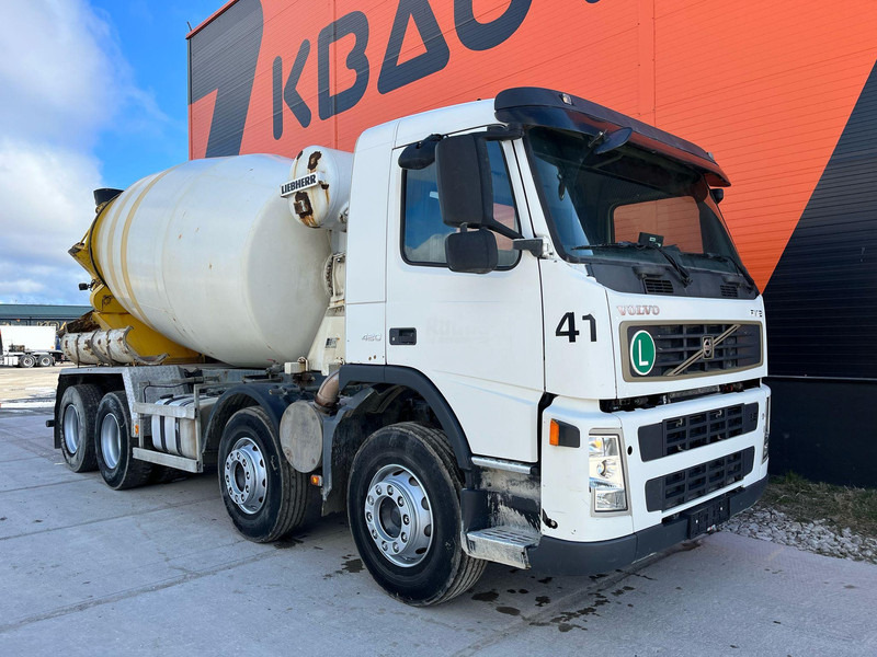 Volvo FM 12 420 8x4 INTERMIX IMF 10 m3 / FULL STEEL / ANALOG TACHOGAPH - Caminhão betoneira: foto 3 Volvo FM 12 420 8x4 INTERMIX IMF 10 m3 / FULL STEEL / ANALOG TACHOGAPH - Caminhão betoneira: foto 3