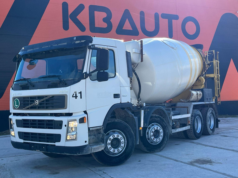Volvo FM 12 420 8x4 INTERMIX IMF 10 m3 / FULL STEEL / ANALOG TACHOGAPH - Caminhão betoneira: foto 1 Volvo FM 12 420 8x4 INTERMIX IMF 10 m3 / FULL STEEL / ANALOG TACHOGAPH - Caminhão betoneira: foto 1