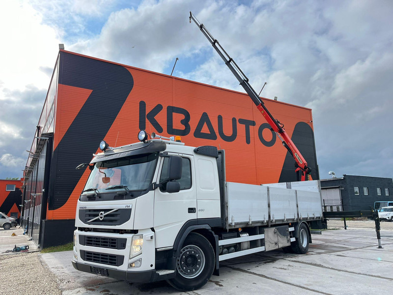 Volvo FM 330 4x2 PK12002 / PLATFORM L=6682 mm - Camião de caixa aberta/ Plataforma, Caminhão grua: foto 1 Volvo FM 330 4x2 PK12002 / PLATFORM L=6682 mm - Camião de caixa aberta/ Plataforma, Caminhão grua: foto 1