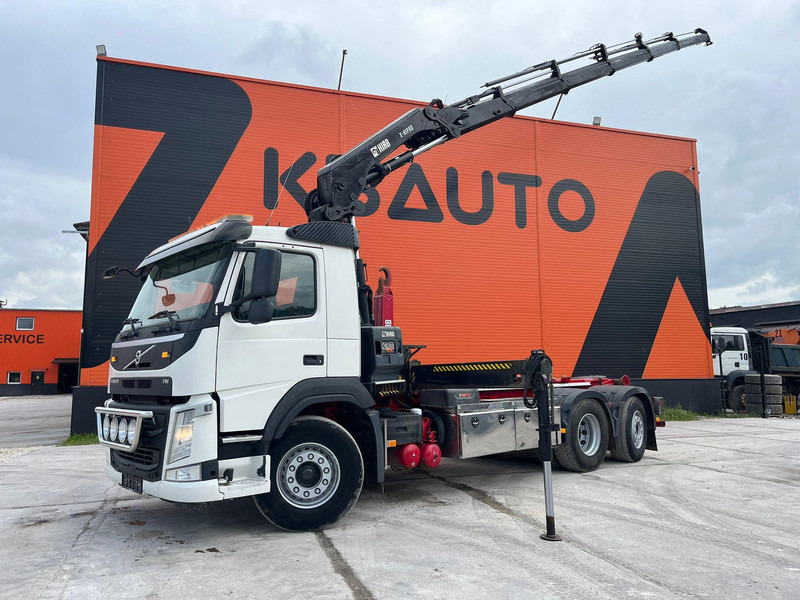 Volvo FM 330 6x2*4 HIAB 192E-5 / HIAB XR 18 ton / L=5100 mm - Caminhão polibenne, Caminhão grua: foto 1 Volvo FM 330 6x2*4 HIAB 192E-5 / HIAB XR 18 ton / L=5100 mm - Caminhão polibenne, Caminhão grua: foto 1