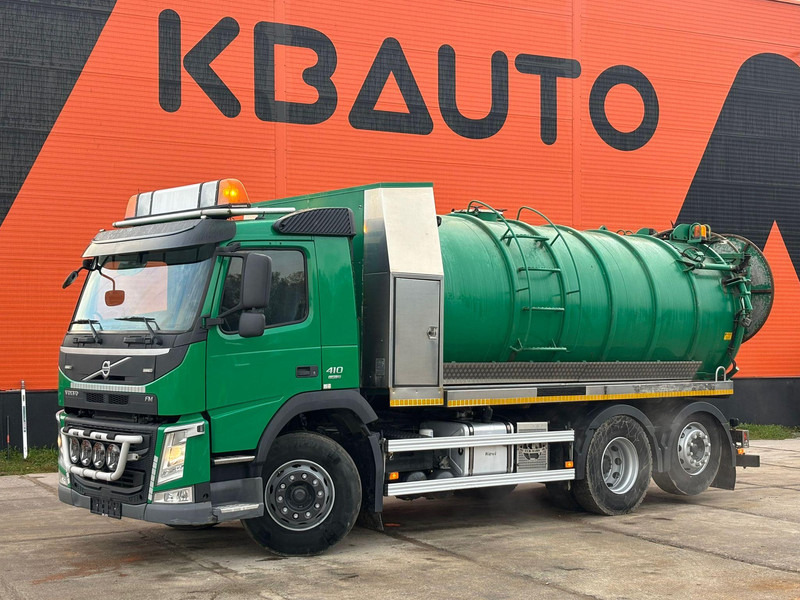 Volvo FM 410 6x2*4 EUR-MARK TANK 14000L / VACUUM Ingersoll Rand VTB.810H.MA / PRESSURE WASH - Caminhão limpa fossa: foto 1 Volvo FM 410 6x2*4 EUR-MARK TANK 14000L / VACUUM Ingersoll Rand VTB.810H.MA / PRESSURE WASH - Caminhão limpa fossa: foto 1