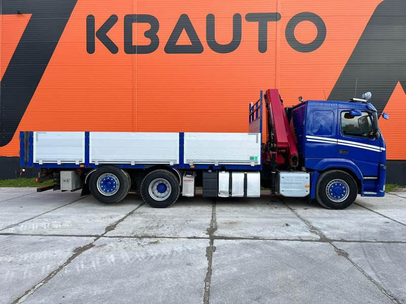 Volvo FM 450 6x4*4 HYDRODRIVE HMF 1820-K5 / 1267 PTO HOURS / PLATFORM L=6240-7240 mm EXTENDABLE - Camião de caixa aberta/ Plataforma, Caminhão grua: foto 5 Volvo FM 450 6x4*4 HYDRODRIVE HMF 1820-K5 / 1267 PTO HOURS / PLATFORM L=6240-7240 mm EXTENDABLE - Camião de caixa aberta/ Plataforma, Caminhão grua: foto 5