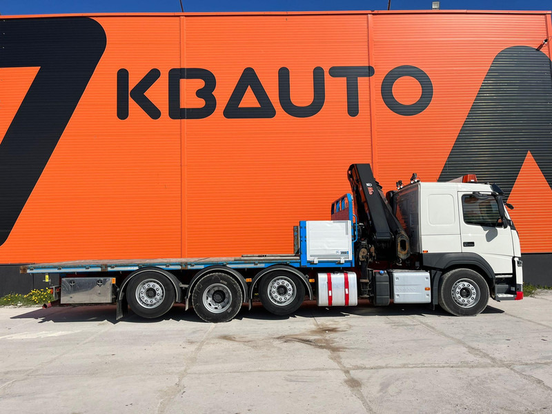 Volvo FM 460 8x2*6 HIAB 302E-6 / PLATFORM L=6721 mm - Camião de caixa aberta/ Plataforma, Caminhão grua: foto 5 Volvo FM 460 8x2*6 HIAB 302E-6 / PLATFORM L=6721 mm - Camião de caixa aberta/ Plataforma, Caminhão grua: foto 5