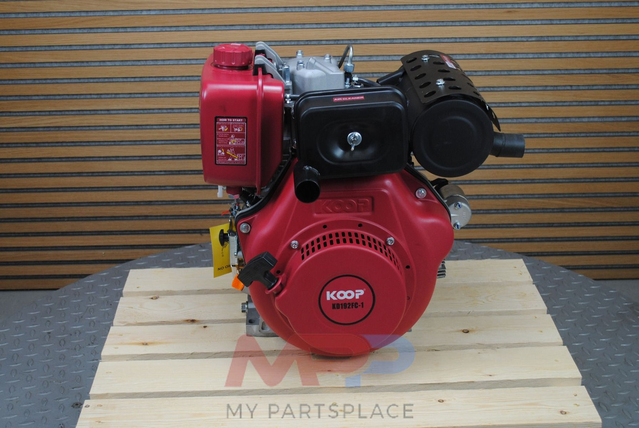 Motor nuevo Koop KD192F KD192 1 cilinder diesel minigraafmachine china: foto 10