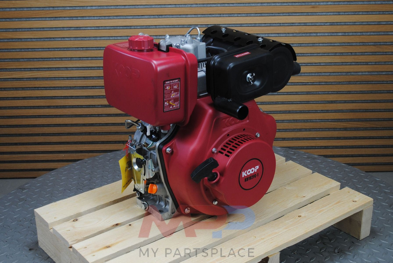 Motor nuevo Koop KD192F KD192 1 cilinder diesel minigraafmachine china: foto 8