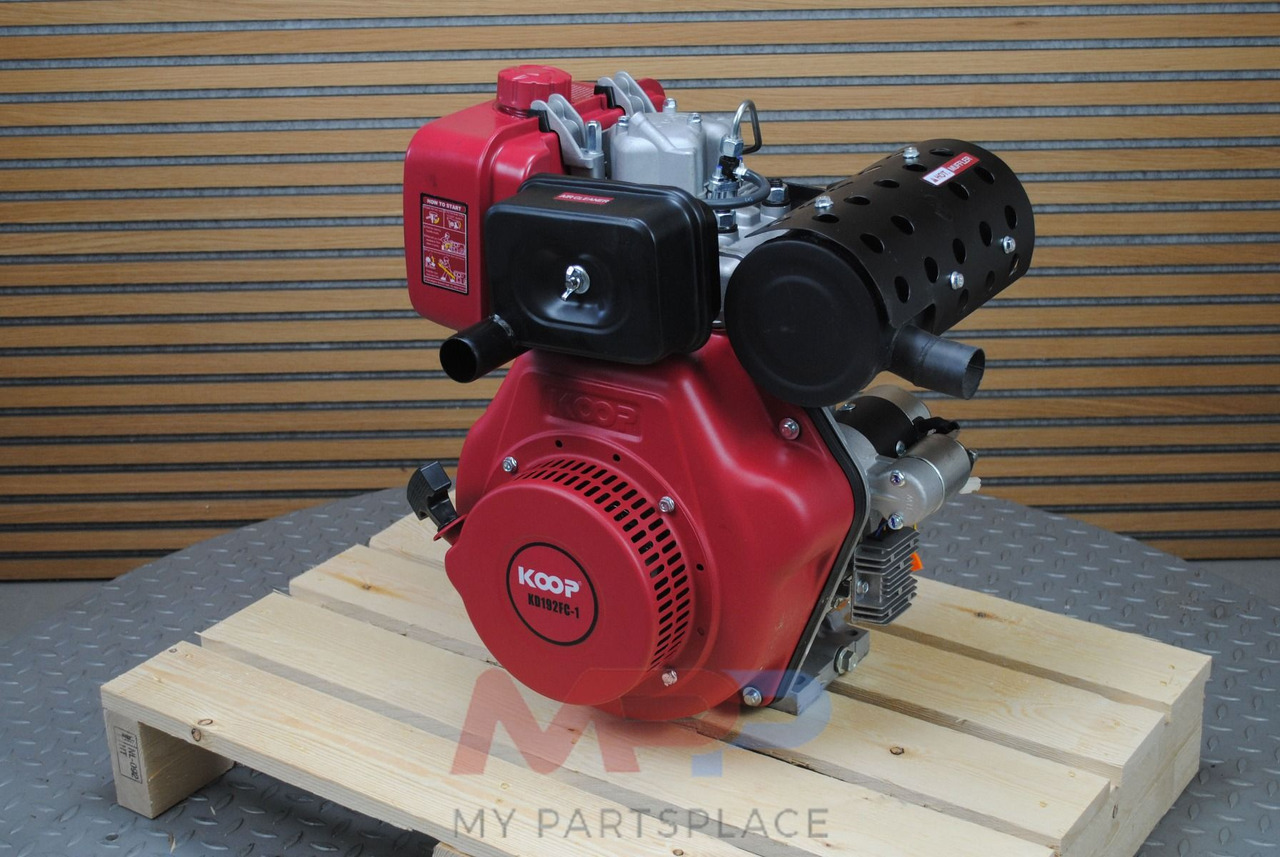 Motor nuevo Koop KD192F KD192 1 cilinder diesel minigraafmachine china: foto 12