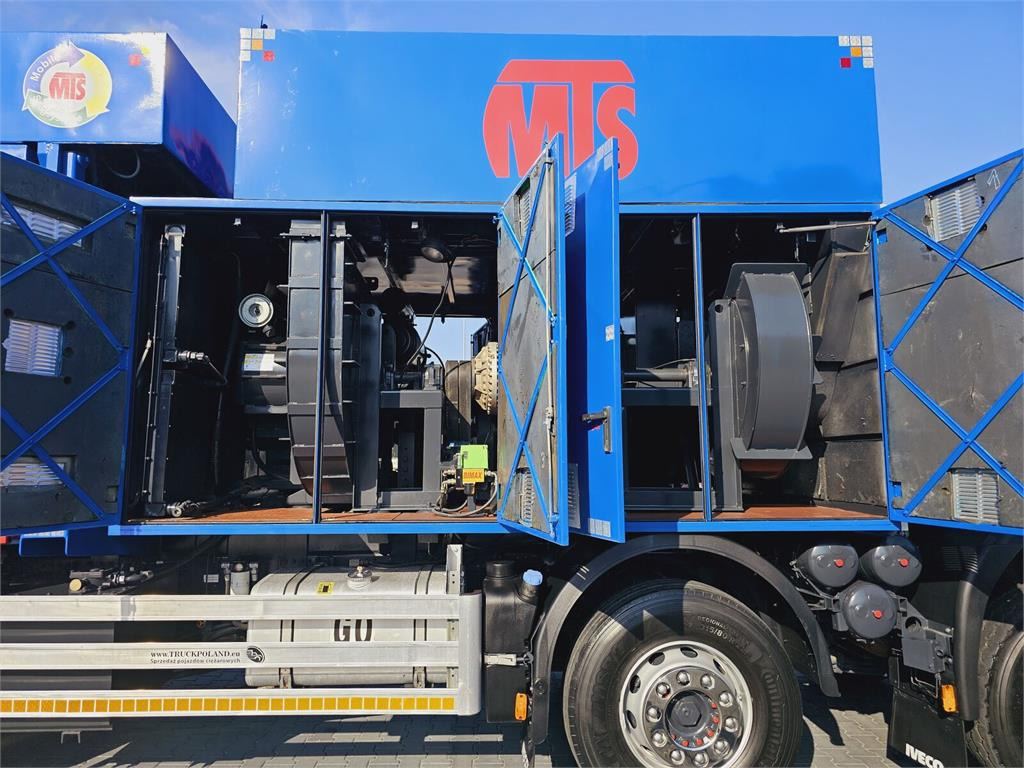 Caminhão limpa fossa Iveco Saugbagger vacuum cleaner excavator sucking loos: foto 24