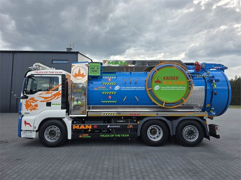 MAN WUKO KAISER EUR-MARK PKL 7.9 FOR CLEANING SEWAGE E - Caminhão limpa fossa: foto 4 MAN WUKO KAISER EUR-MARK PKL 7.9 FOR CLEANING SEWAGE E - Caminhão limpa fossa: foto 4