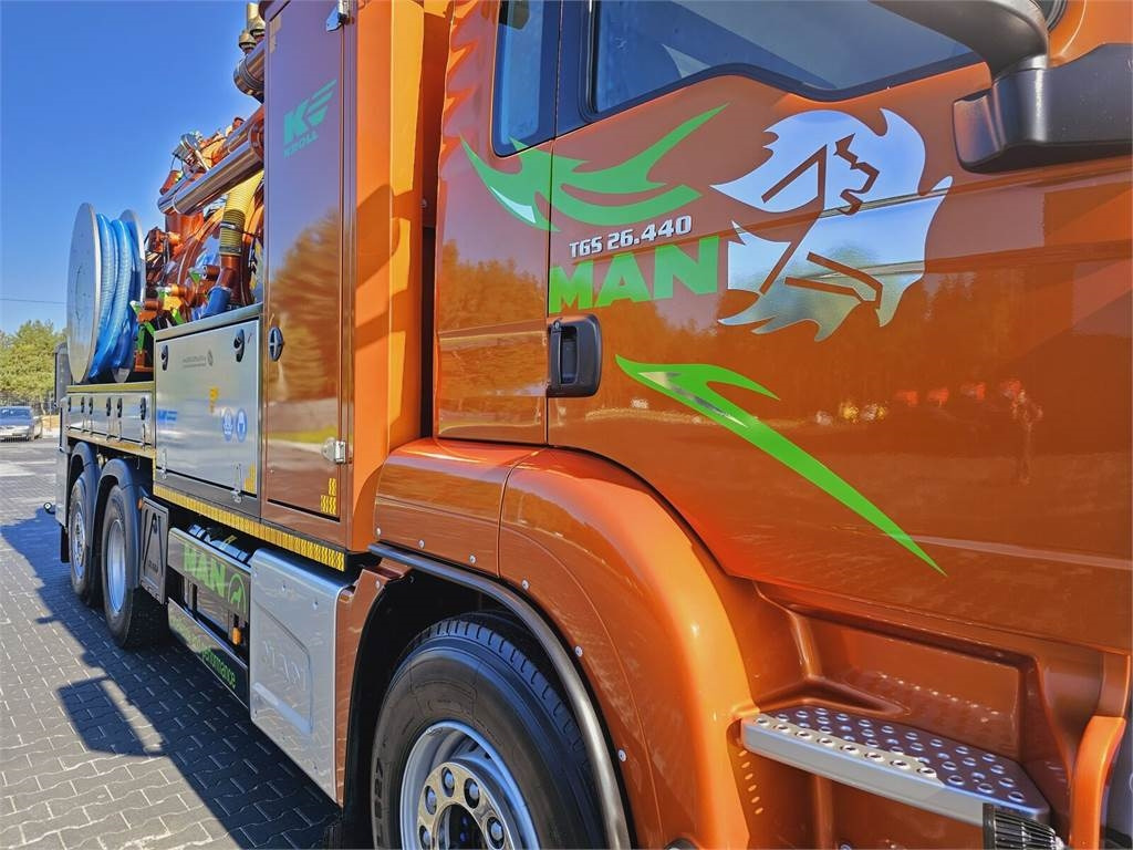 Caminhão limpa fossa MAN WUKO KROLL ADR COMBI FOR SEWER CLEANING: foto 8 Caminhão limpa fossa MAN WUKO KROLL ADR COMBI FOR SEWER CLEANING: foto 8