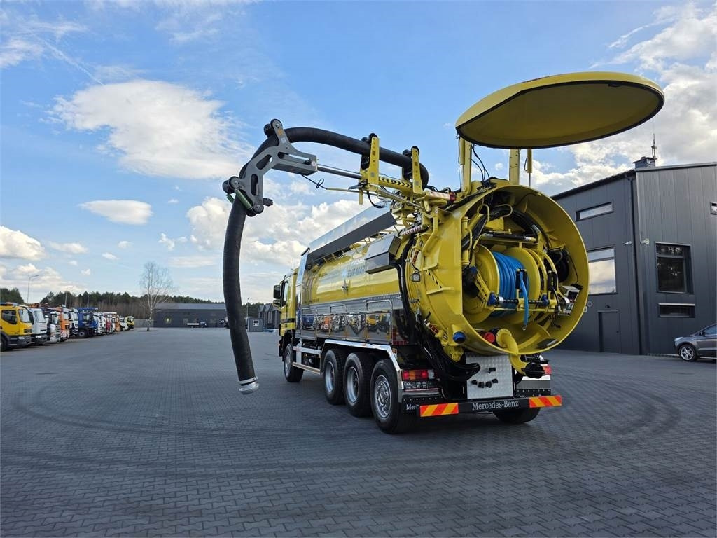 Caminhão limpa fossa Mercedes-Benz WUKO KAISER EUR-MARK PKL 10.10 FOR CLEANING SEWAGE: foto 8
