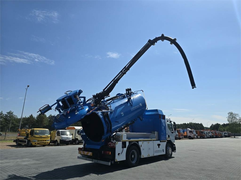 Caminhão limpa fossa Renault 4x2 WUKO RIVARD for collecting liquid waste: foto 12