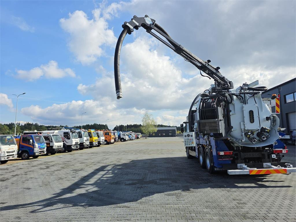 Caminhão limpa fossa Renault 6x4 WUKO RIVARD RECYTLING for collecting liquid wa: foto 26